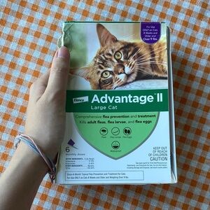 Advantage II for Large Cats Over 9 lb, 6-Month Supply